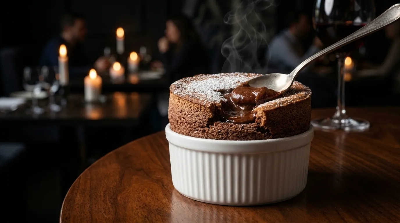 Soufflé au Chocolat